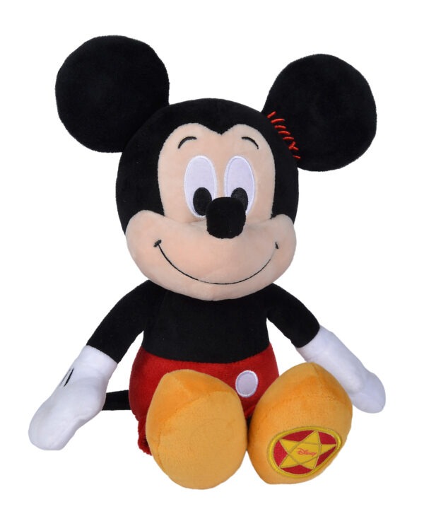 5875784 -PELUCHE DISNEY MICKEY STAR 25CM FRANCE NORD OUEST NORMANDIE 76 ROUEN LOCAL