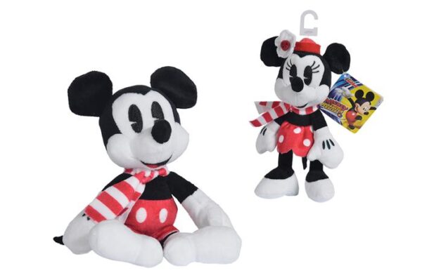 587/6050 - Mickey et Minnie retro 20cm