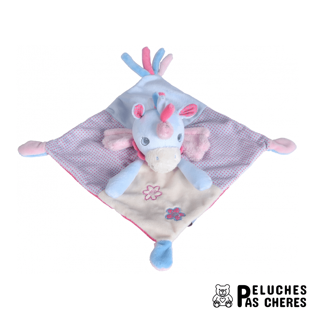 LICORNE DOUDOU FILLE 22CM - Peluches Pas Chères