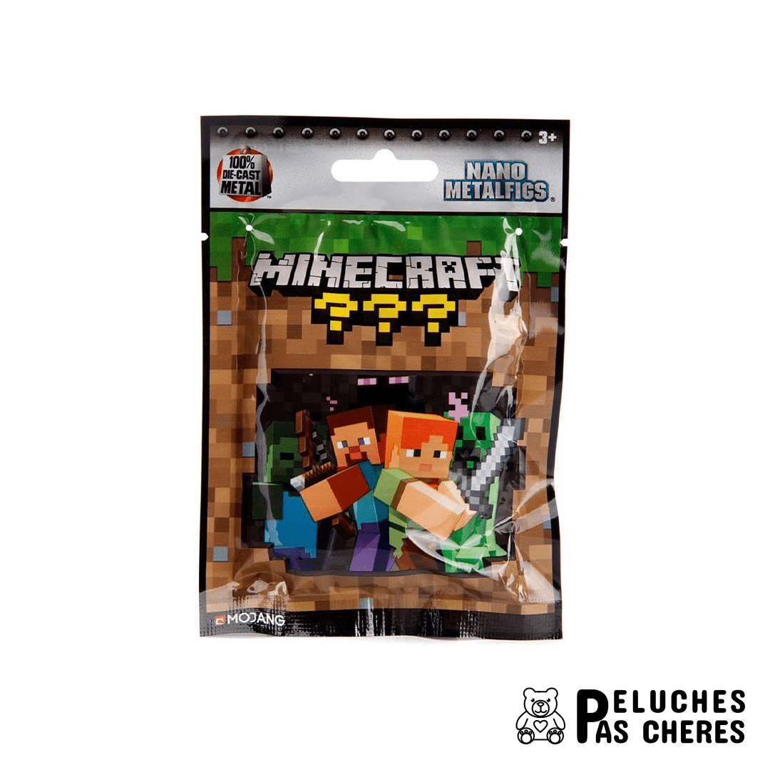Figurine Minecraft aléatoire - Peluches Pas Chères