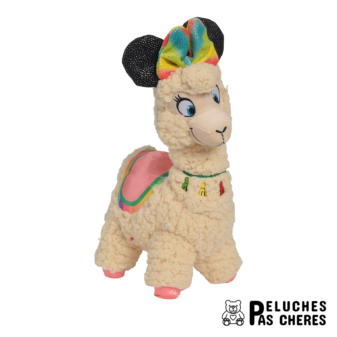 PELUCHE LAMA MINNIE DISNEY - Peluches Pas Chères