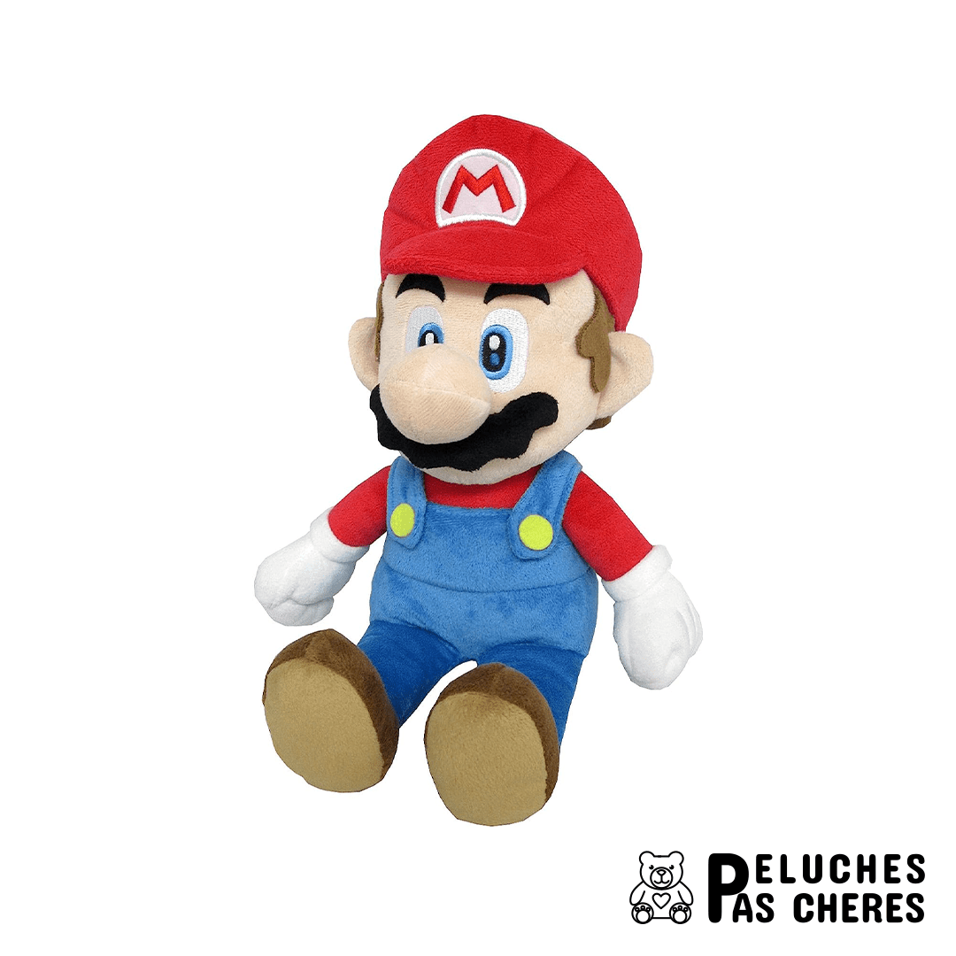 PELUCHE SUPER MARIO 61CM - Peluches Pas Chères