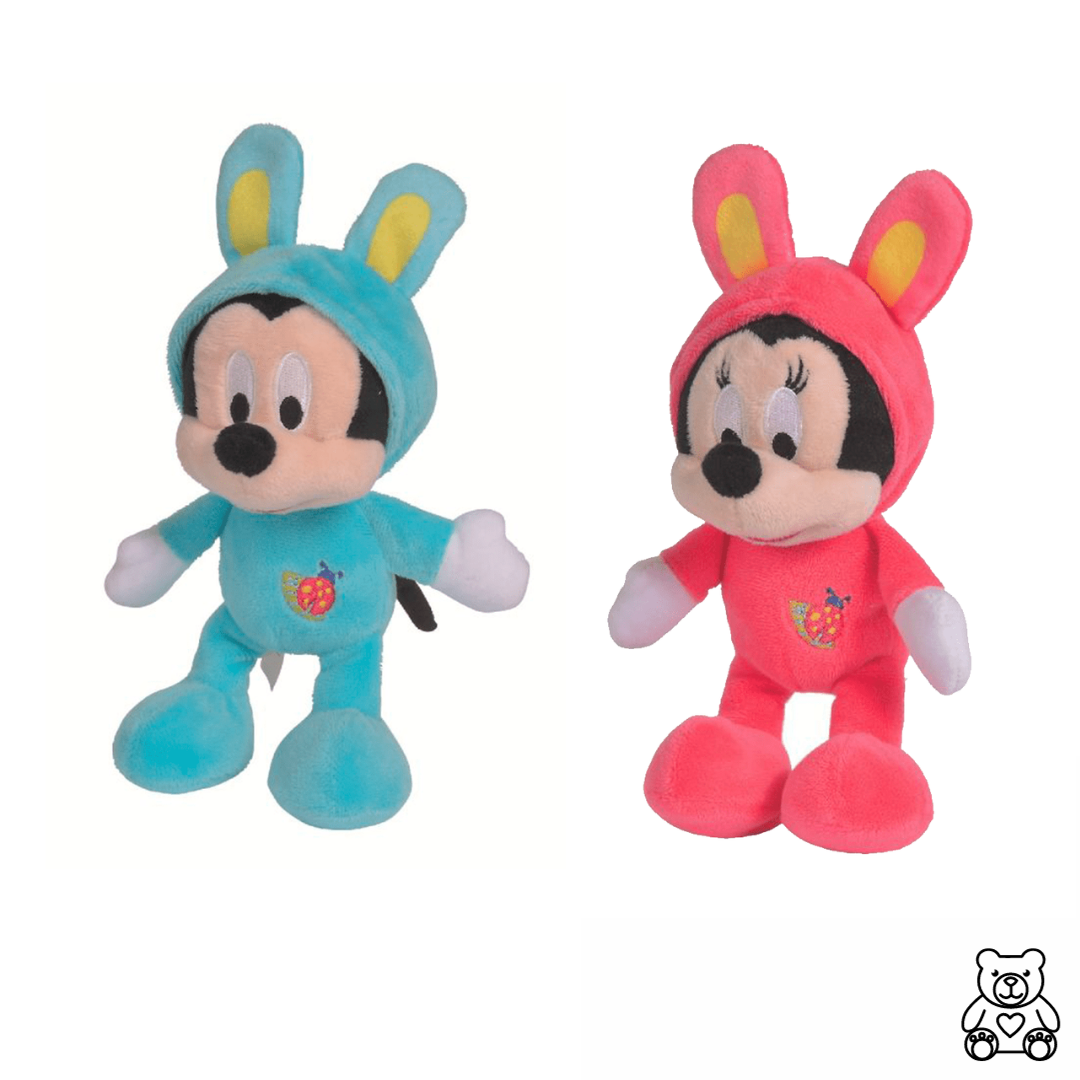 Peluche mickey minnie lapin 20cm peluches pas ch res