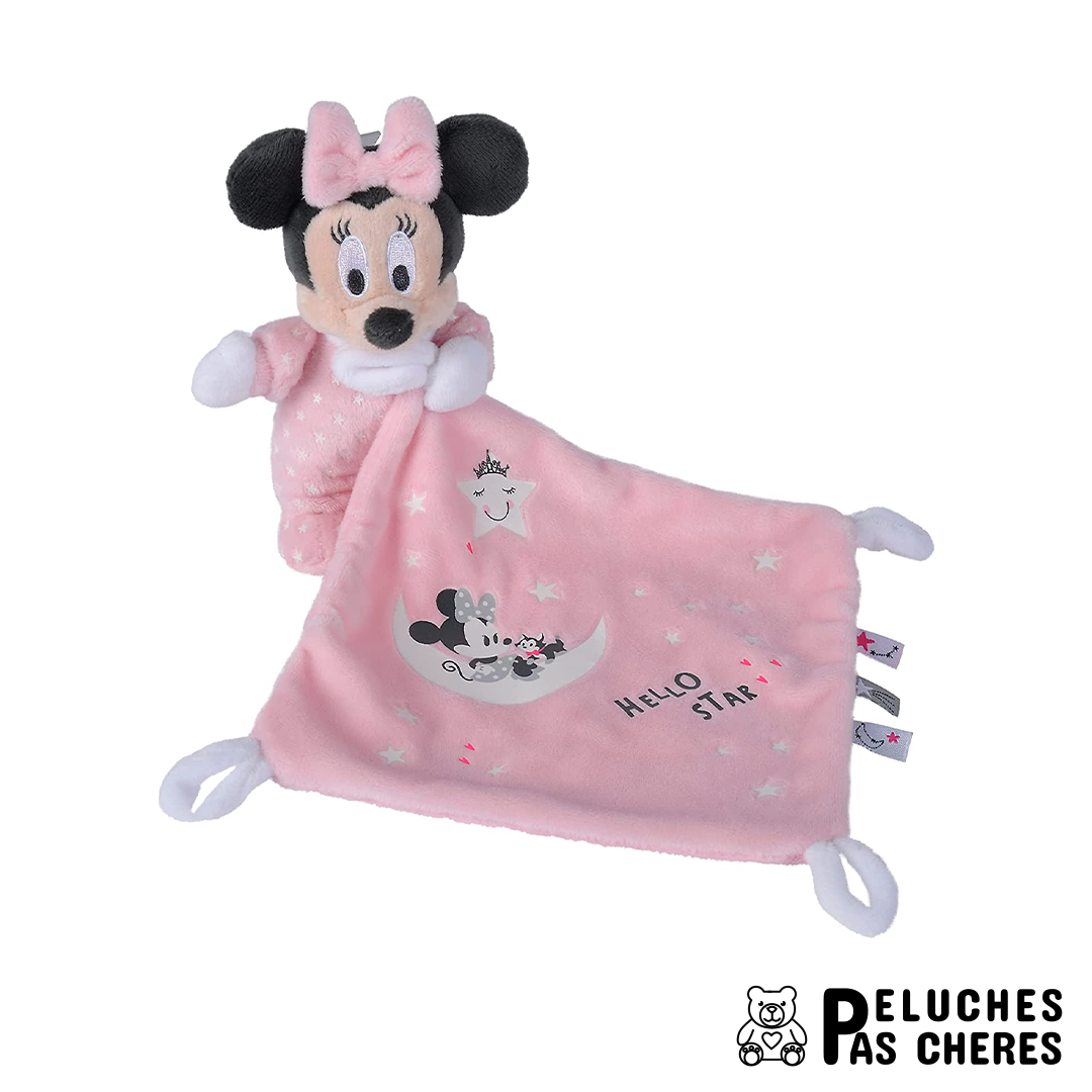 PELUCHE MINNIE CLASSIC 25CM - Peluches Pas Chères