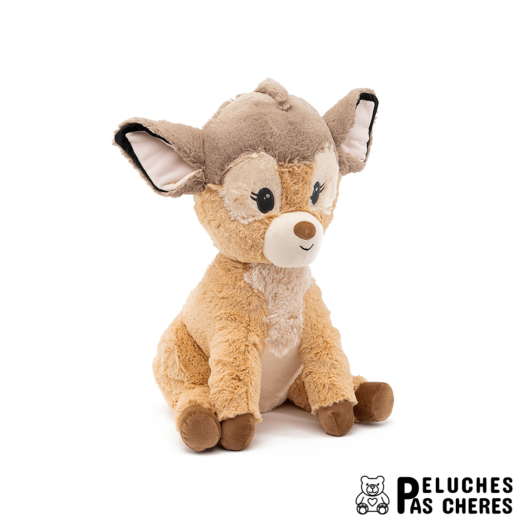 PELUCHE BAMBI 50CM - Peluches Pas Chères