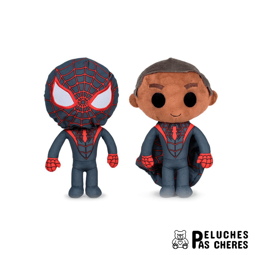 PELUCHE SPIDER-MAN MILES - Peluches Pas Chères