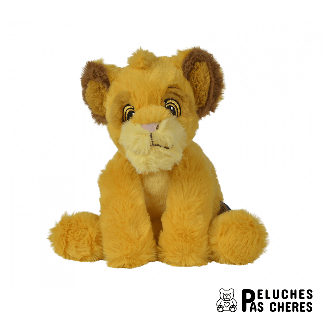 PELUCHE SIMBA DISNEY 25CM - Peluches Pas Chères