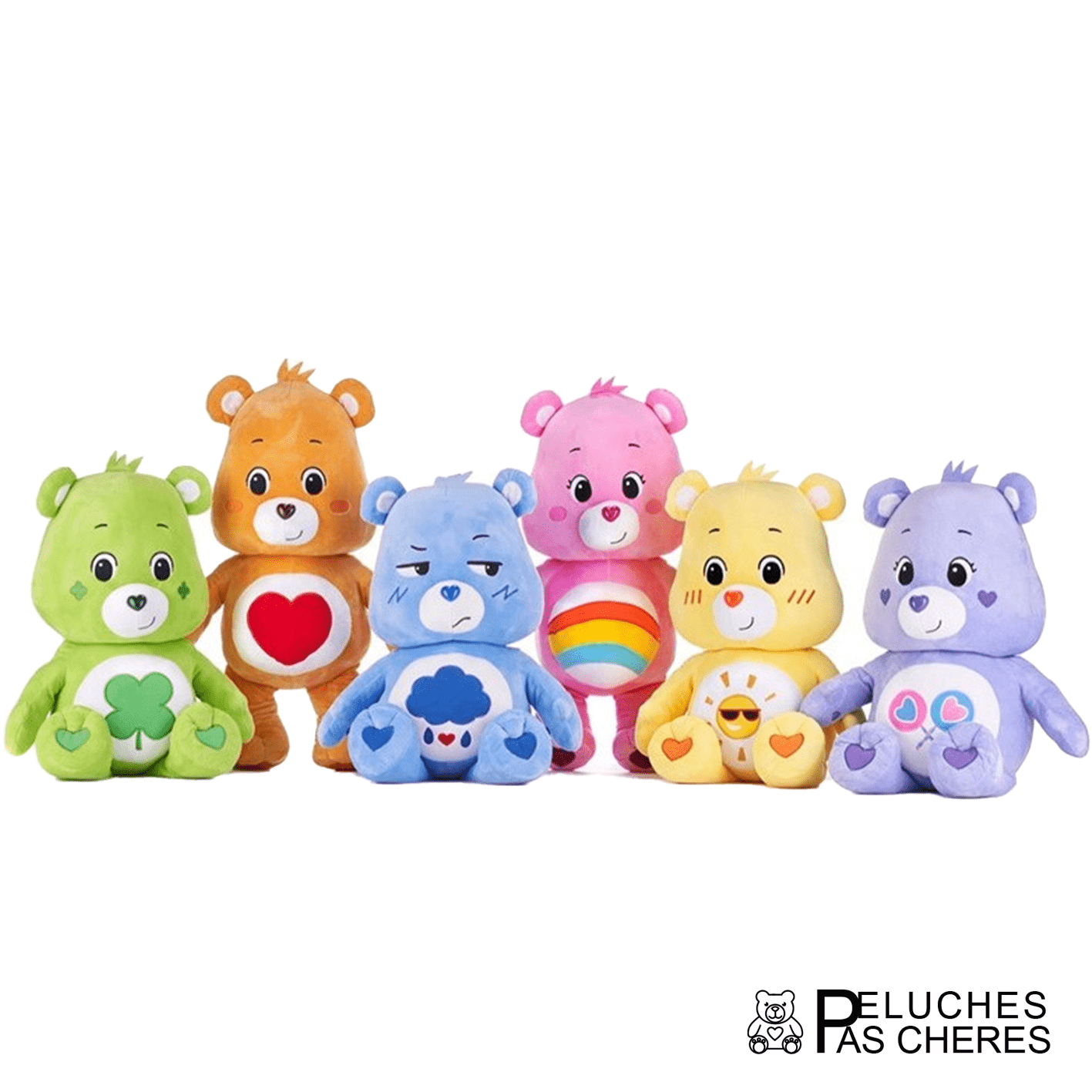 PELUCHES BISOUNOURS 30CM - Peluches Pas Chères