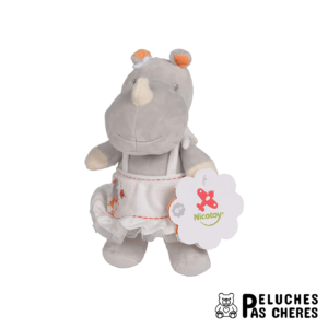 LICORNE DOUDOU FILLE 22CM - Peluches Pas Chères