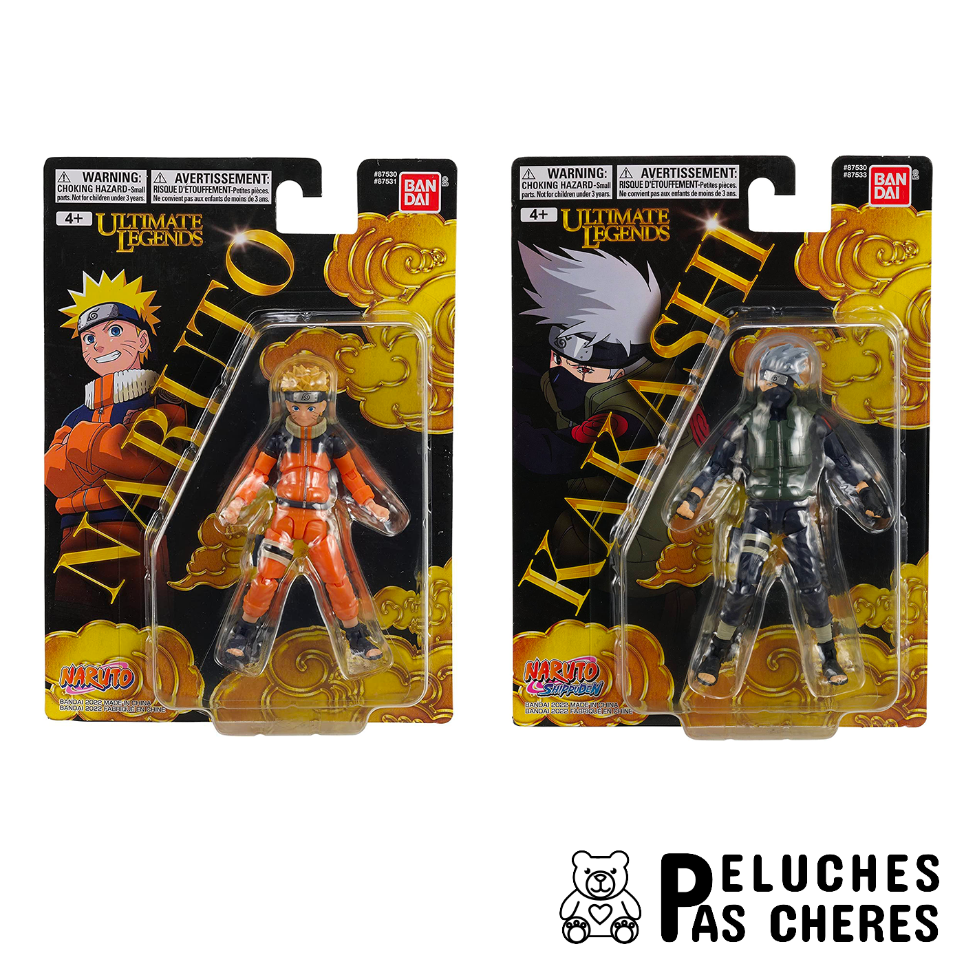 Figurine articulée Naruto 12cm - Peluches Pas Chères