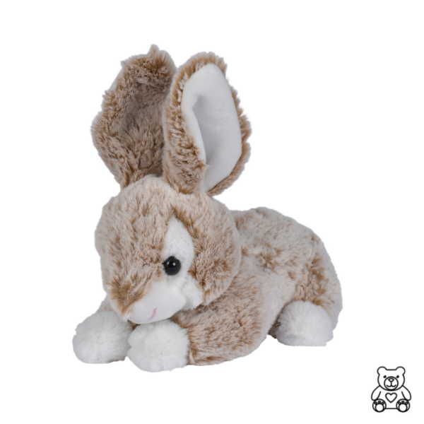 lapin beige assis
