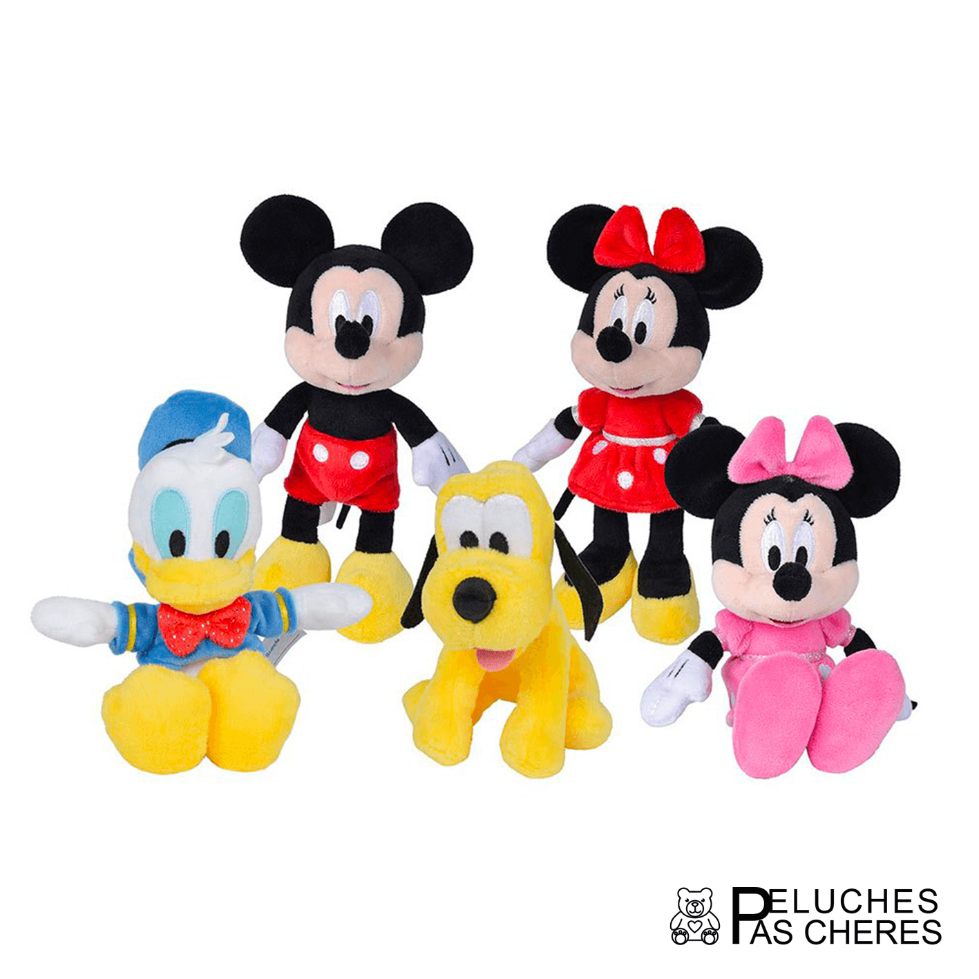 Peluche Mickey and friends 20cm - Peluches Pas Chères