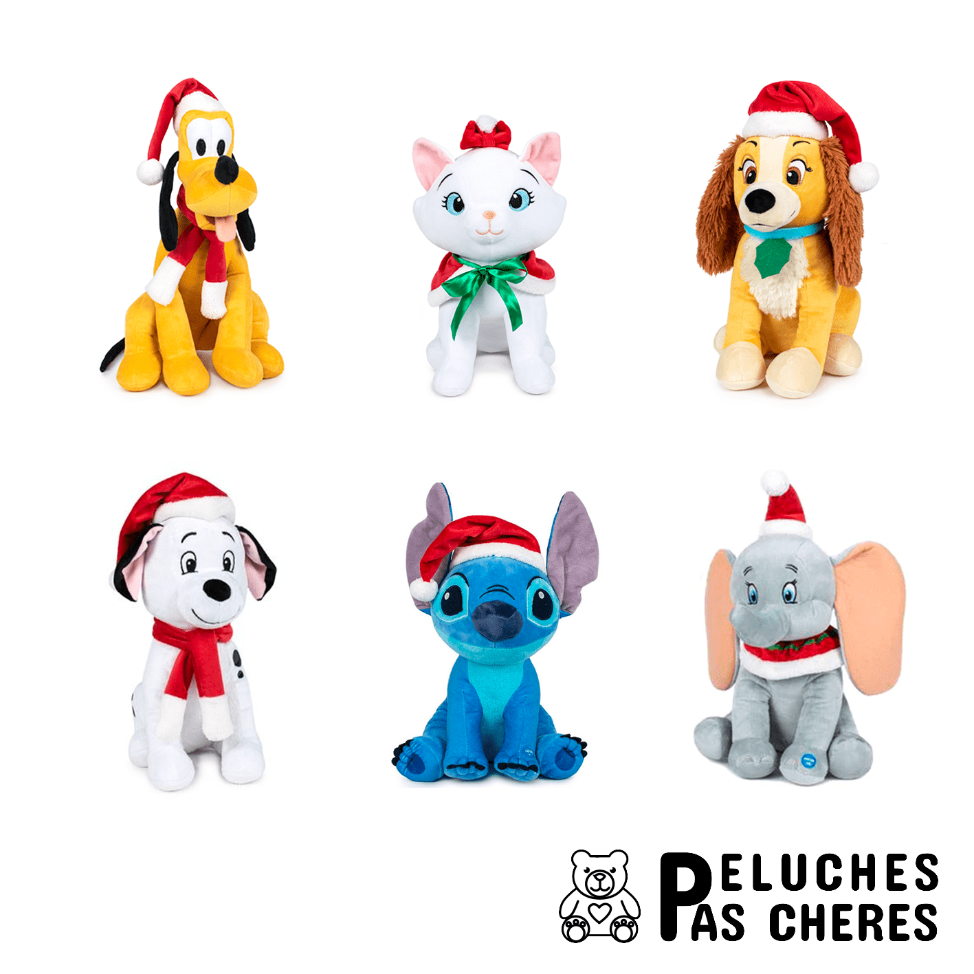 PELUCHE DISNEY NOËL SONORE - Peluches Pas Chères