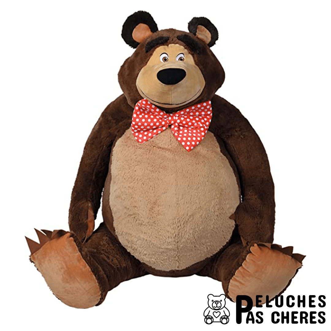 Peluche Michka 150cm - Peluches Pas Chères