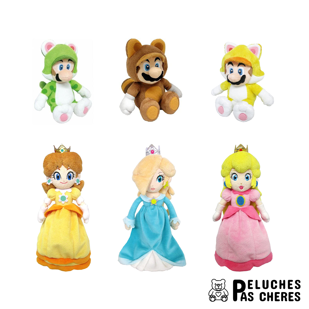 PELUCHES SUPER MARIO WORLD Peluches Pas Ch res