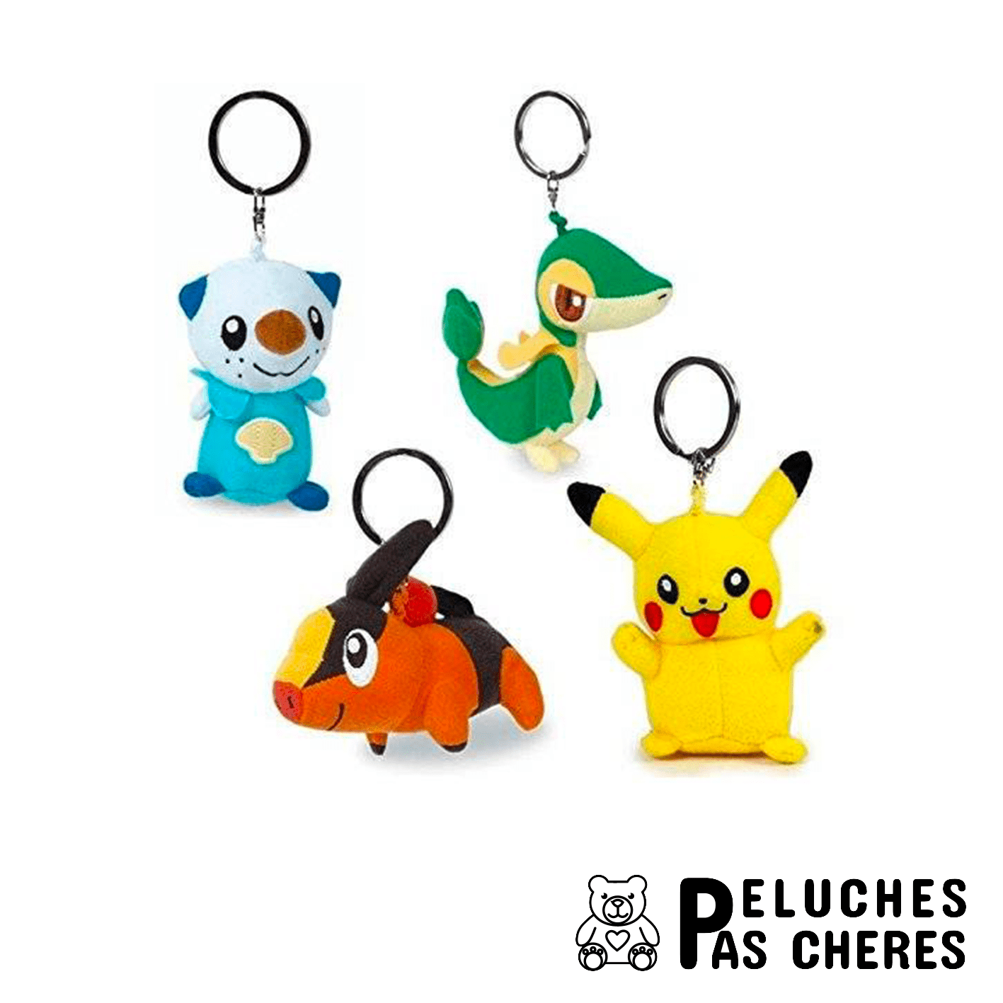 6€21 sur Porte-clés Pikachu Pokemon 10cm - Jaune - Porte clef