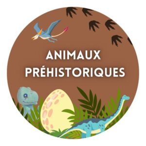 Peluches animaux prehistoriques