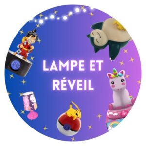 Lampe et réveil